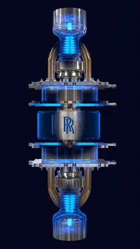 Rolls-Royce、宇宙用原子炉の初期段階のイメージを公開
