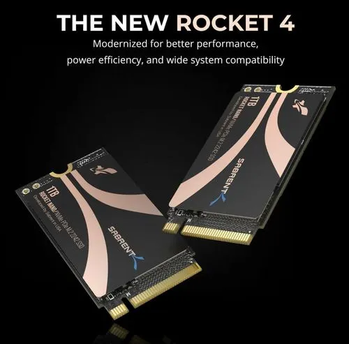 Sabrent、M.2 Type2242対応高速SSD「Rocket Nano 2242 Gen 4 NVMe」を発売