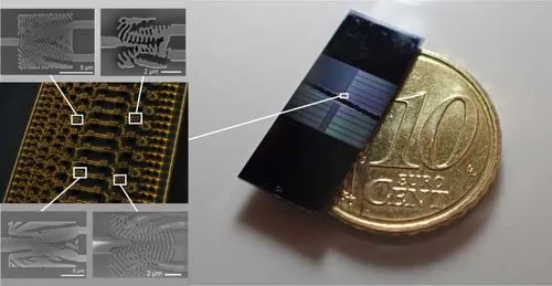 AIが設計した光チップ部品、従来比500分の1の面積で同じ仕事をする