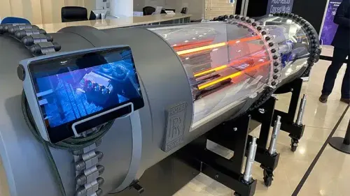 Rolls-Royce、月面基地向け小型原子炉のモックアップを公開