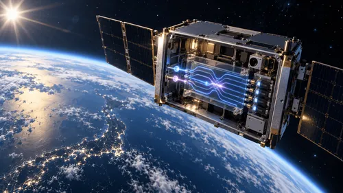 「宇宙量子コンピューター」へ一歩　衛星上で光量子回路の動作に成功