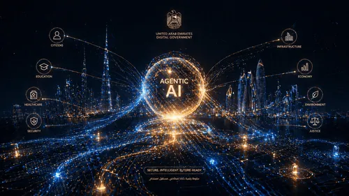 アラブ首長国連邦、政府業務の50%を「AIエージェント」に移行：2年以内の完全自律化がもたらす行政のパラダイムシフト