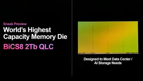Western Digital、世界初の2Tb 3D QLC NANDフラッシュを発表、パフォーマンスと省電力が大きく向上