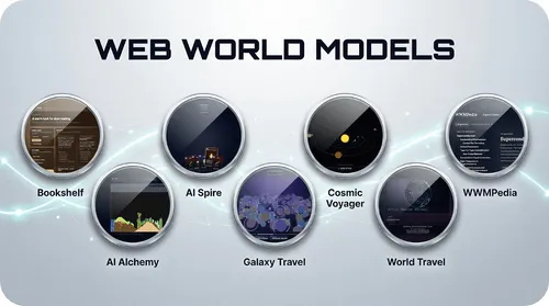 無限の仮想世界を「保存なし」で実現する：Web World Modelsが拓くAIエージェントとゲーム開発の新たな地平