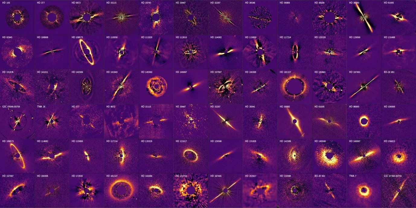 「天文学の宝」は私たちの太陽系がありふれた物であることを示している：ESO超大型望遠鏡が捉えた、惑星系誕生の「現場」とその進化の全貌