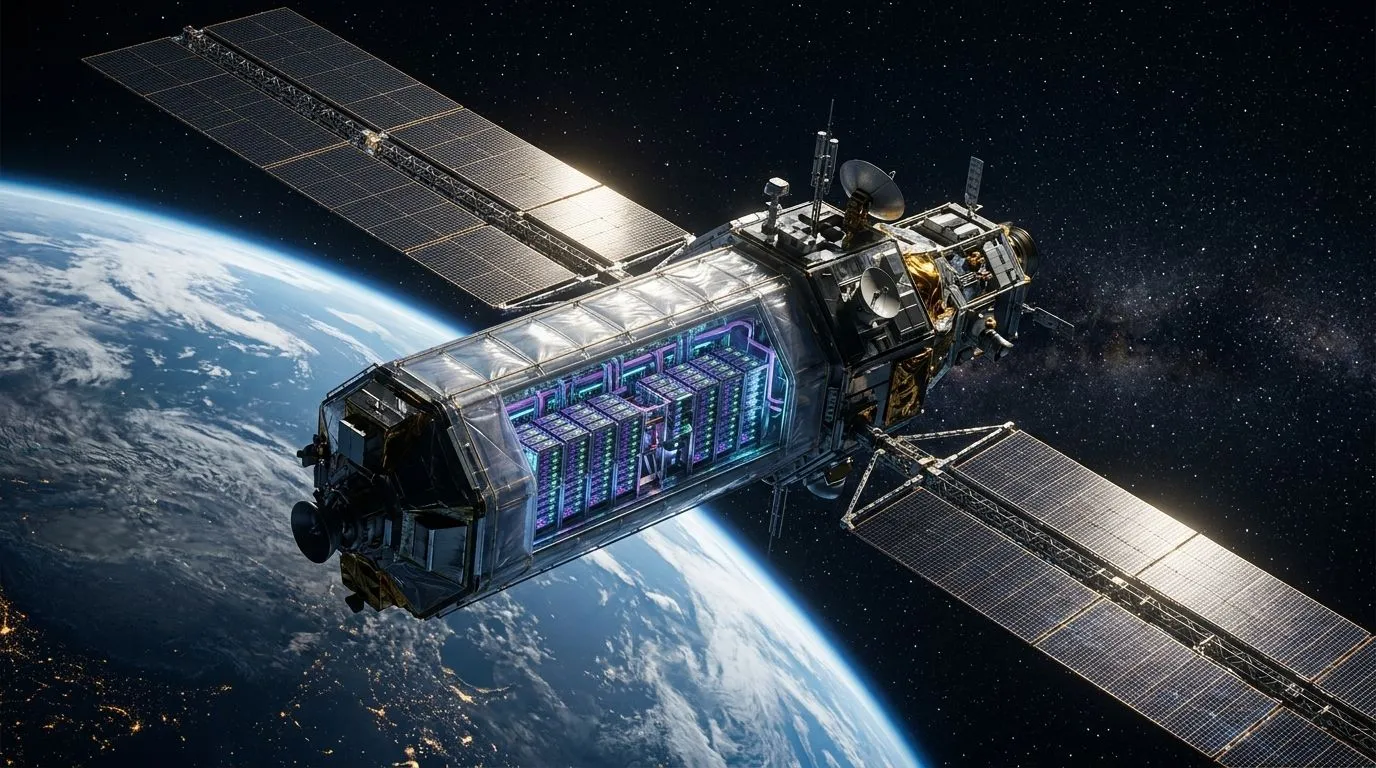 SpaceXがNVIDIAを唯一のGPU供給者に指名、軌道上AIデータセンター「Starmind」の全貌