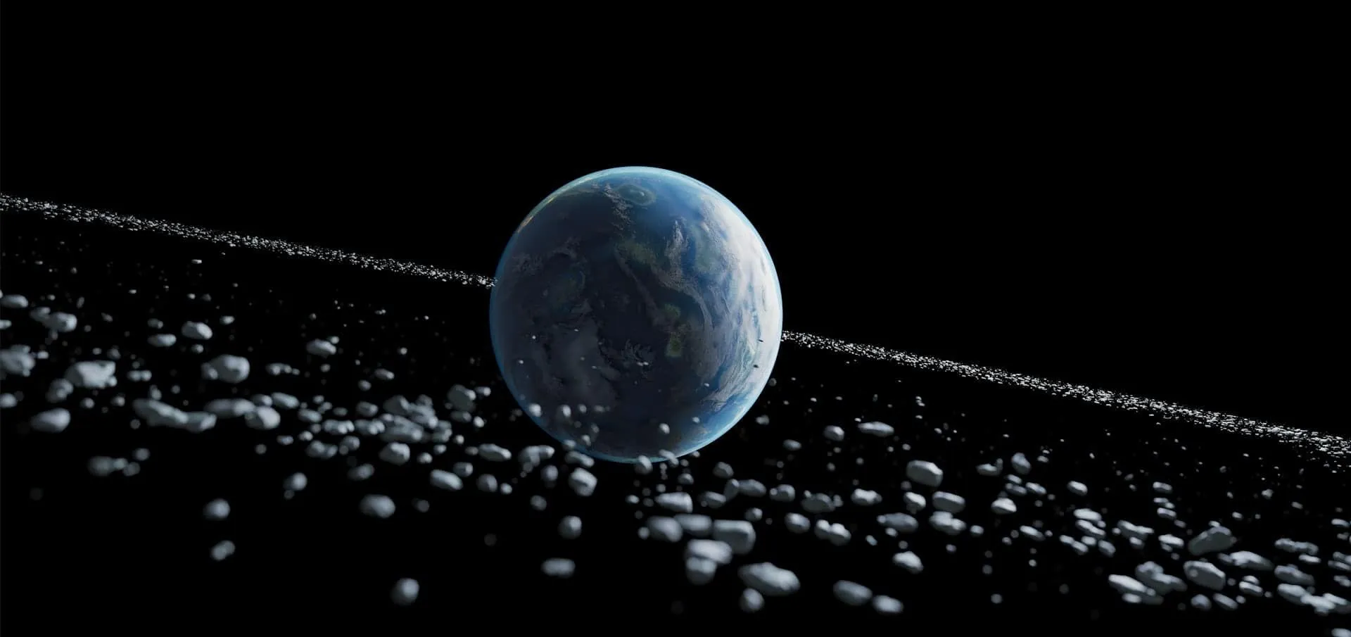 地球も昔は土星のような環を持っていたかも知れない