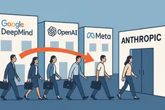 なぜトップAI研究者はOpenAIやGoogleを捨て、Anthropicを選ぶのか？