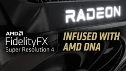 AMDがAI活用の新アップスケーリング技術FSR 4発表、RDNA 4 GPU専用に