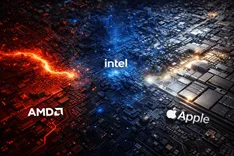 Intel独占の終焉：AppleとAMDがノートPC市場シェアで「各20%」の均衡点へ到達