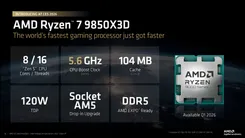 AMD Ryzen 7 9850X3D 正式発表：9800X3Dを超える「真の最強」ゲーミングCPUが登場