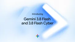 Gemini 3.8 Flash」の発表を示す画像