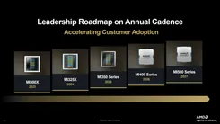 AMD、NVIDIA Vera Rubinに挑む次世代AIアクセラレータ「Instinct MI400」を公開