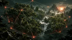 AMDが5億三角形で構成される植生描画を60fps超で実演、レイ追跡用メモリを80GBから1.7GBへ
