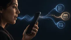 ChatGPT、声で接続アプリを使えるように、スマホのWorkにも音声導入
