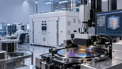 クリーンルーム内の半導体製造装置