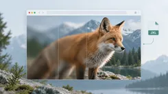 JXL形式のプログレッシブ読み込みを示す画面