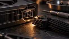 グラフィックボードと12VHPWR電源ケーブル