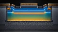 半導体トランジスタの断面図
