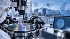 半導体ウェハの検査工程と工場の風景
