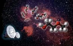 宇宙で形成される新たな分子が発見される