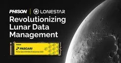 月面データセンター実現へ、PhisonとLonestarが提携しストレージを打ち上げ