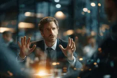 手振りを交えて話す人は、より明快で説得力があるように見えることが新たな研究から判明