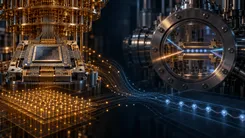 量子コンピュータの概念図