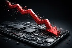 メモリ不足がスマートフォン市場を直撃、2026年は13%縮小と「かつてない危機」と調査機関