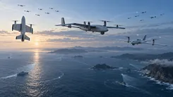 台湾、AIで20機の無人機を同時制御する技術を開発：中国公船への監視強化を視野に