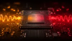 CPUと波形のエフェクト