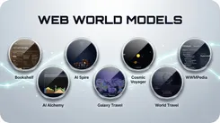無限の仮想世界を「保存なし」で実現する：Web World Modelsが拓くAIエージェントとゲーム開発の新たな地平