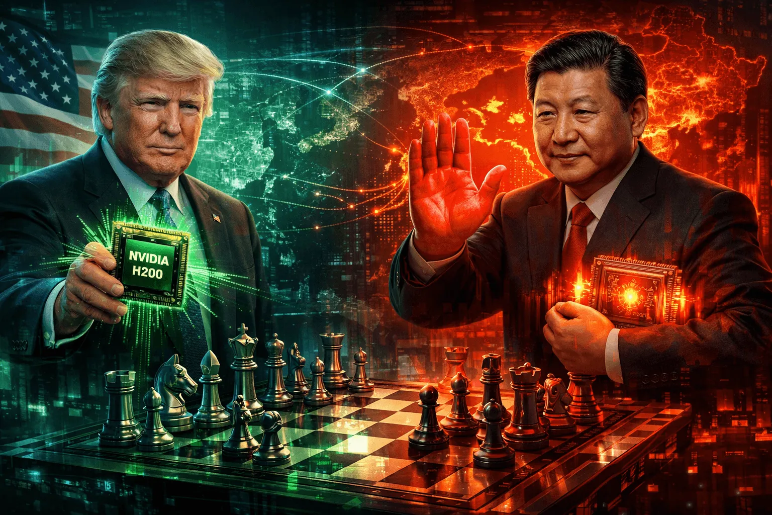 米中AI半導体戦争の新たな局面：米国政府NVIDIA「H200」を解禁するも中国当局が即座に拒絶