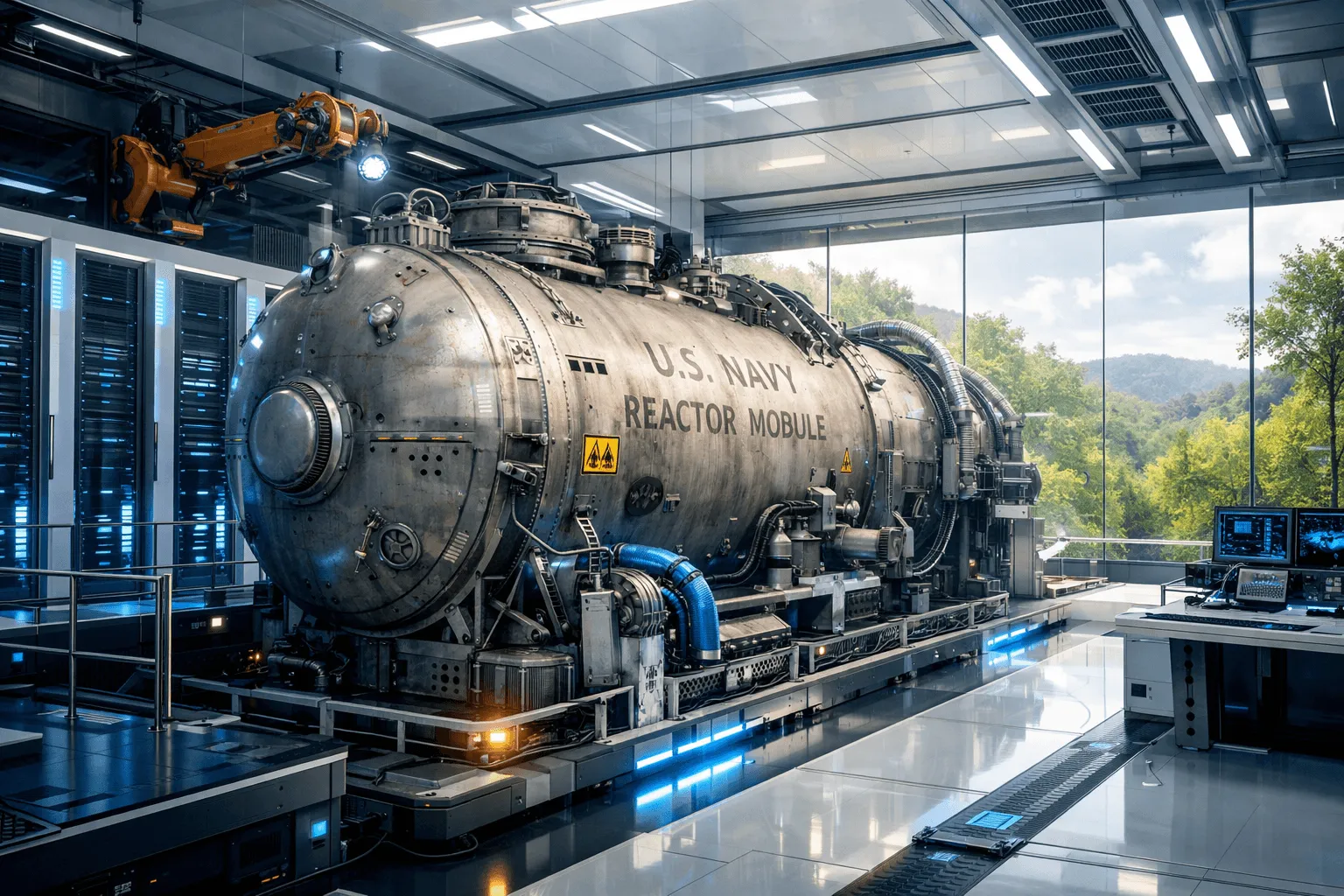 米海軍の空母や潜水艦の「退役原子炉」をデータセンター動力源とする急進的構想が浮上