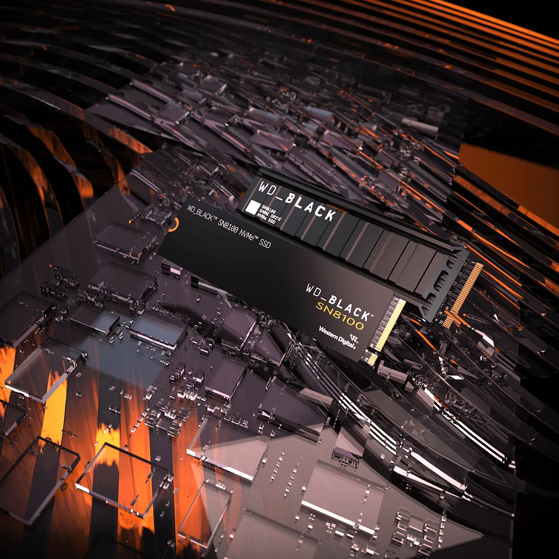 SanDisk、世界最速を謳う「WD_BLACK SN8100 PCIe Gen5 SSD」を発売